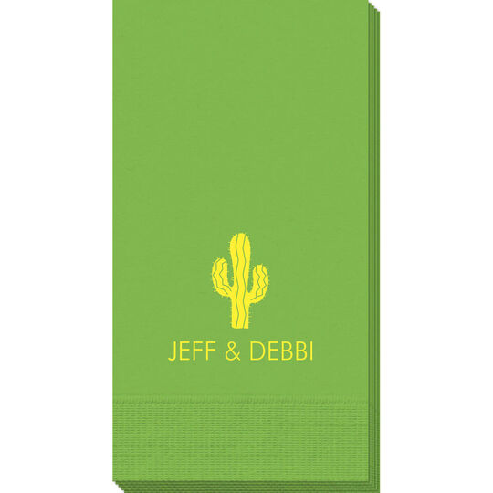 Desert Cactus Guest Towels